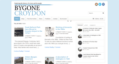 Desktop Screenshot of bygonecroydon.com